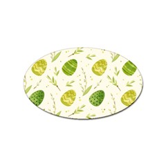 Easter Green Eggs  Sticker (oval) by ConteMonfrey