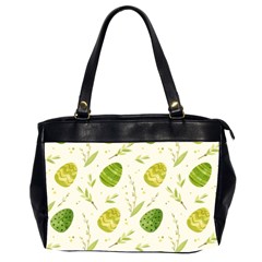 Easter Green Eggs  Oversize Office Handbag (2 Sides) by ConteMonfrey