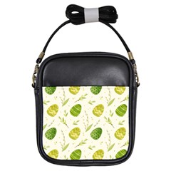 Easter Green Eggs  Girls Sling Bag by ConteMonfrey