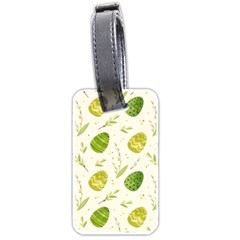 Easter Green Eggs  Luggage Tag (two Sides) by ConteMonfrey