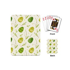 Easter Green Eggs  Playing Cards Single Design (mini) by ConteMonfrey