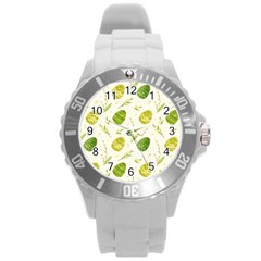 Easter Green Eggs  Round Plastic Sport Watch (l) by ConteMonfrey