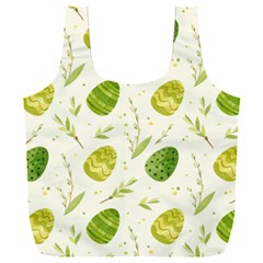 Easter Green Eggs  Full Print Recycle Bag (xxl) by ConteMonfrey