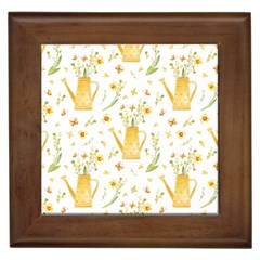 Easter Garden   Framed Tile by ConteMonfrey