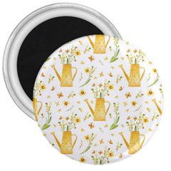 Easter Garden   3  Magnets by ConteMonfrey