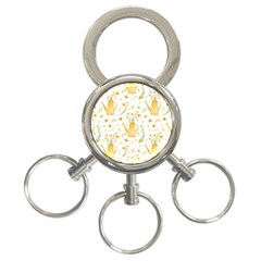 Easter Garden   3-ring Key Chain by ConteMonfrey