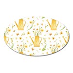 Easter Garden   Oval Magnet Front