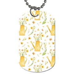 Easter Garden   Dog Tag (one Side) by ConteMonfrey