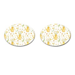 Easter Garden   Cufflinks (oval) by ConteMonfrey