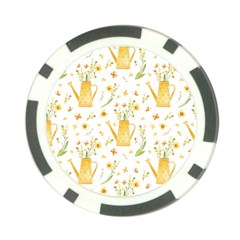 Easter Garden   Poker Chip Card Guard by ConteMonfrey