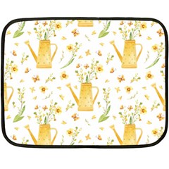 Easter Garden   Fleece Blanket (mini) by ConteMonfrey