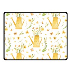 Easter Garden   Fleece Blanket (small) by ConteMonfrey