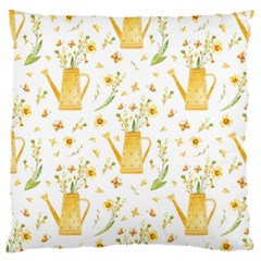 Easter Garden   Standard Flano Cushion Case (one Side) by ConteMonfrey