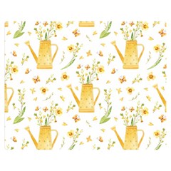 Easter Garden   Double Sided Flano Blanket (medium)  by ConteMonfrey