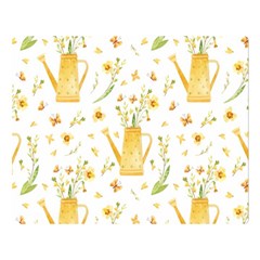 Easter Garden   Double Sided Flano Blanket (large)  by ConteMonfrey