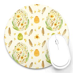 Easter Egg Round Mousepad by ConteMonfrey