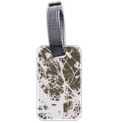 Botanical Motif Drawing Design Luggage Tag (two Sides) by dflcprintsclothing