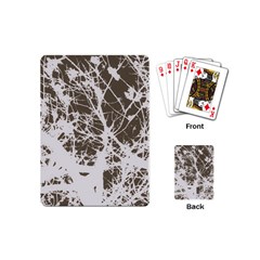 Botanical Motif Drawing Design Playing Cards Single Design (mini)