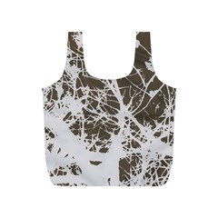 Botanical Motif Drawing Design Full Print Recycle Bag (s)