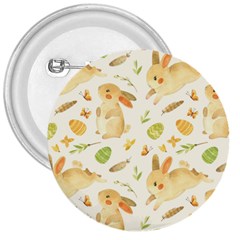 Cute Rabbits - Easter Spirit  3  Buttons by ConteMonfrey