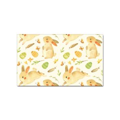 Cute Rabbits - Easter Spirit  Sticker Rectangular (100 Pack)