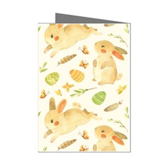 Cute Rabbits - Easter Spirit  Mini Greeting Cards (pkg Of 8) by ConteMonfrey