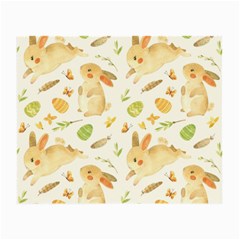 Cute Rabbits - Easter Spirit  Small Glasses Cloth (2 Sides) by ConteMonfrey