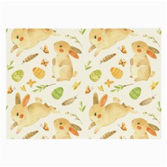 Cute Rabbits - Easter Spirit  Large Glasses Cloth by ConteMonfrey