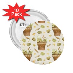 Plant Pot Easter 2 25  Buttons (10 Pack)  by ConteMonfrey