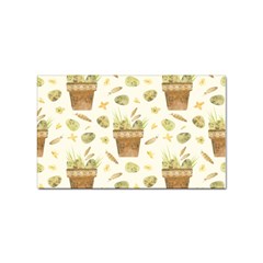 Plant Pot Easter Sticker Rectangular (10 Pack) by ConteMonfrey