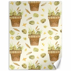 Plant Pot Easter Canvas 12  X 16  by ConteMonfrey