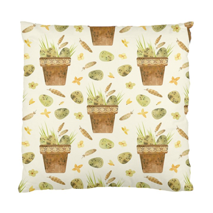 Plant Pot Easter Standard Cushion Case (Two Sides)