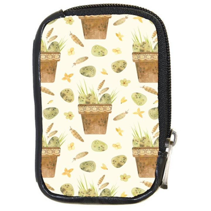 Plant Pot Easter Compact Camera Leather Case