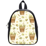 Plant Pot Easter School Bag (Small) Front