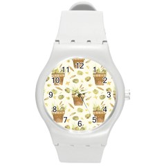 Plant Pot Easter Round Plastic Sport Watch (m) by ConteMonfrey