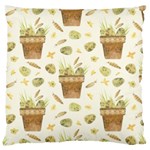 Plant Pot Easter Standard Flano Cushion Case (One Side) Front