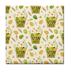 Easter Eggs   Tile Coaster by ConteMonfrey