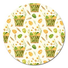 Easter Eggs   Magnet 5  (round) by ConteMonfrey