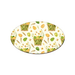 Easter Eggs   Sticker Oval (10 Pack) by ConteMonfrey