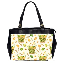 Easter Eggs   Oversize Office Handbag (2 Sides) by ConteMonfrey