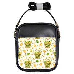 Easter Eggs   Girls Sling Bag by ConteMonfrey