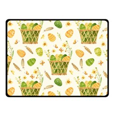 Easter Eggs   Fleece Blanket (small) by ConteMonfrey