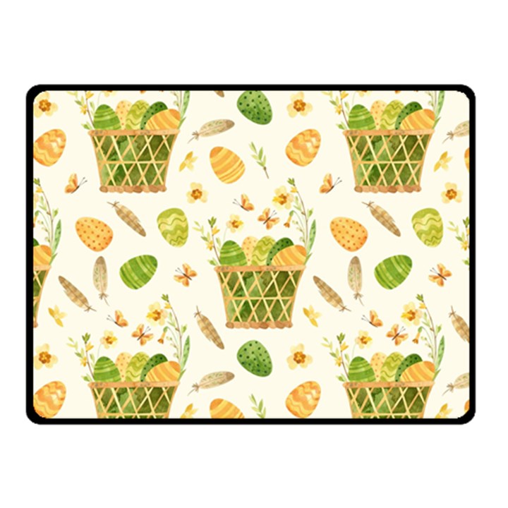 Easter Eggs   Fleece Blanket (Small)