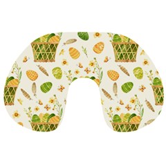 Easter Eggs   Travel Neck Pillow by ConteMonfrey