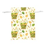 Easter Eggs   Lightweight Drawstring Pouch (S) Front