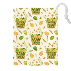 Easter Eggs   Drawstring Pouch (4xl) by ConteMonfrey