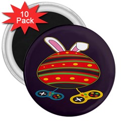 Game Lover Easter - Two Joysticks 3  Magnets (10 Pack)  by ConteMonfrey