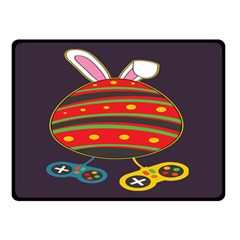 Game Lover Easter - Two Joysticks Double Sided Fleece Blanket (small)  by ConteMonfrey