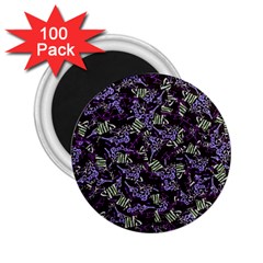 Abstract Collage Random Pattern 2 25  Magnets (100 Pack)  by dflcprintsclothing