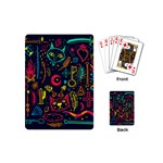 Sketch graphic illustration Playing Cards Single Design (Mini) Back